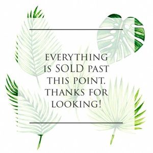 Sold Past This Point